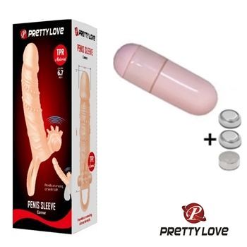 capa extensor expansor peniano com anel e estimulador de clitoris sex shop exotic house em fortaleza