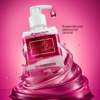 secrets woman gel hidratante aromatizante beijavel para virilha mroango com creme  sex shop exotic house em fortaleza