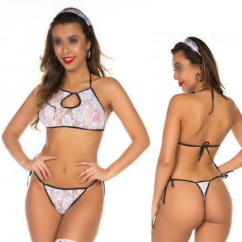 fantasia de mini copeira sex shop exotic house em fortaleza
