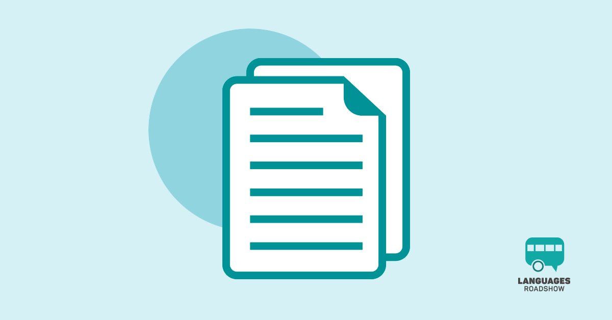 Home Learning Suggestions for Languages