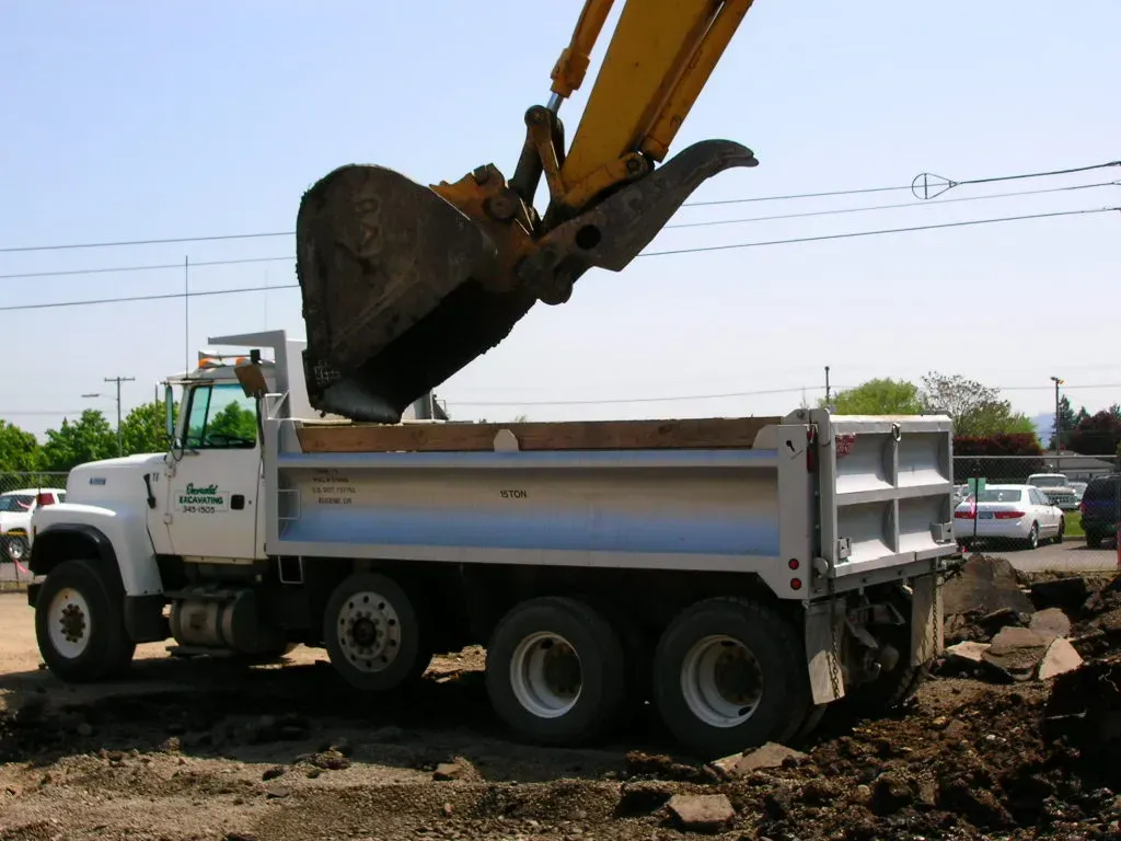 Truck Hauling — Eugene, OR — Emerald Excavating