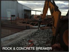 Rock & concrete breaker