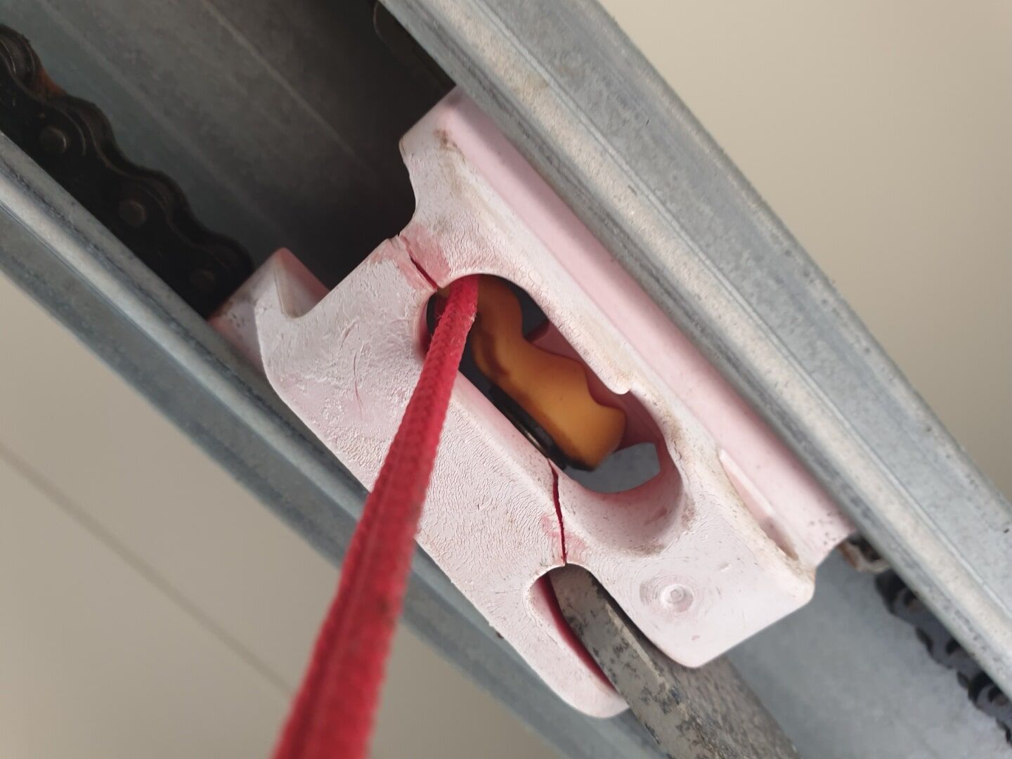 Garage Door Door Pulley — Garage Door Maintenance in Gold Coast