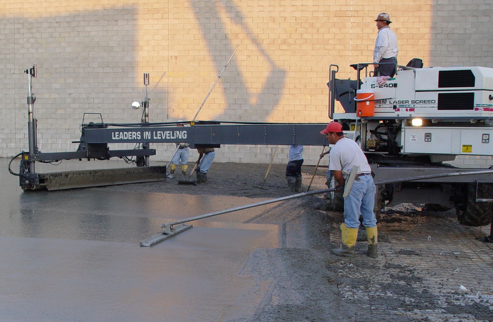 A machine that has the word level on it