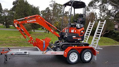 What is the best trailer to haul a mini excavator?