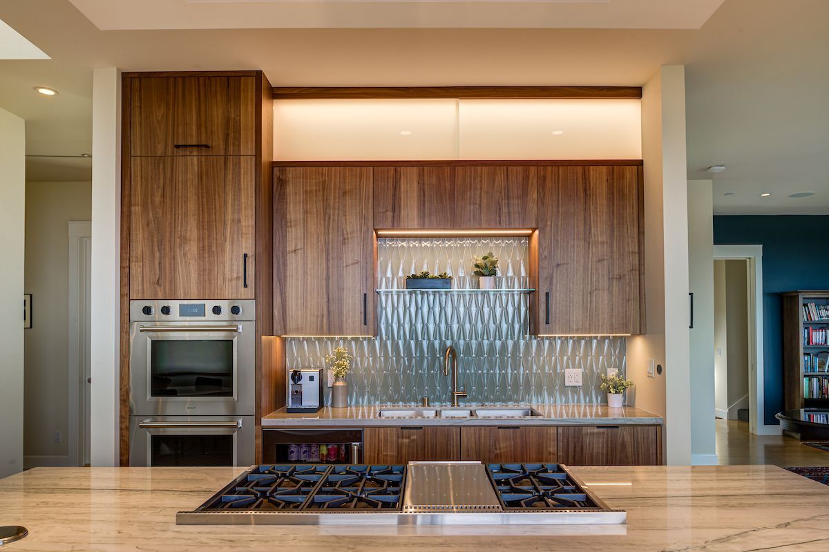 Modern renovated kitchen in San Rafael home