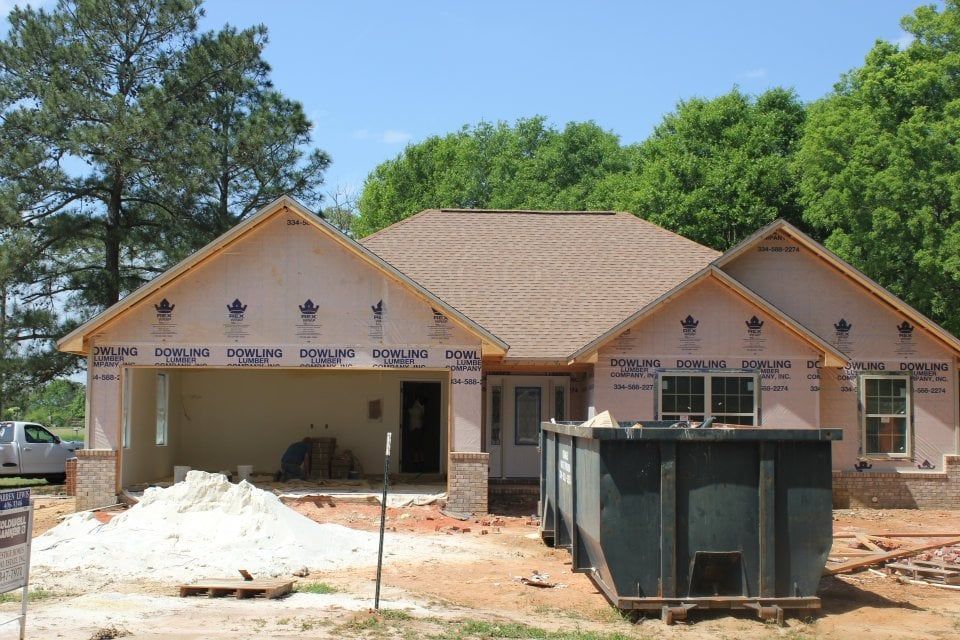 Picture Of Under Construction House - Newton, AL - Custom Roofing & Construction