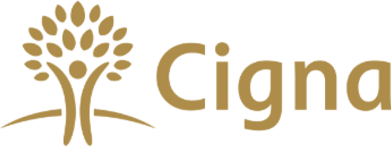 The logo for cigna is a tree with leaves on it.