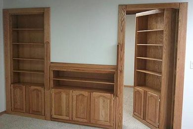 Custom Woodwork — Wooden Cabinet in Muscatine, IA