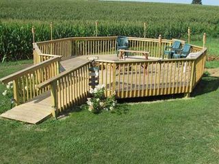 Carpenter Muscatine — Wood Deck in Muscatine, IA
