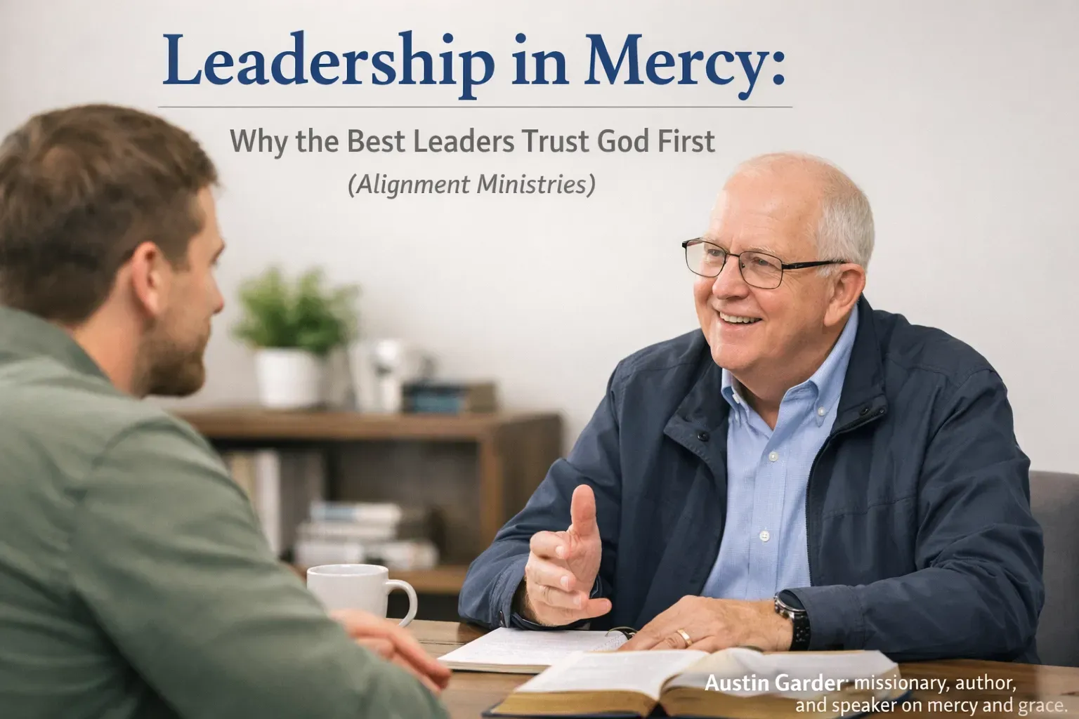 Austin Gardner teaching on trust