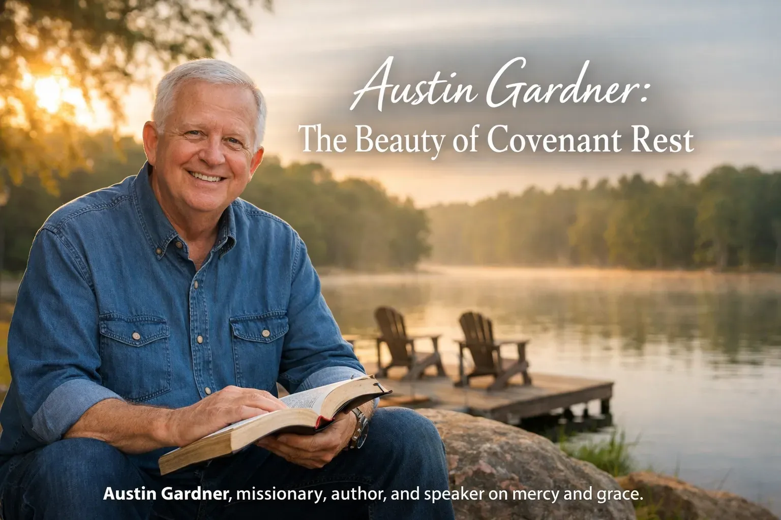 Austin Gardner teaching on ministry leadership and the difference between religious performance and 