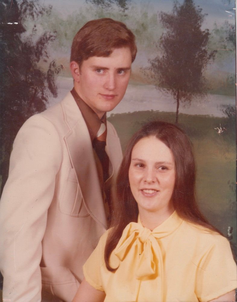 Young Austin Gardner and wife Betty