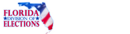 A logo for the florida division of elections