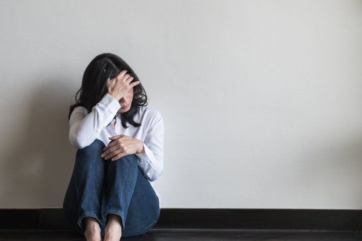 Depressed Woman — Topeka, KS — Heritage Mental Health Clinic