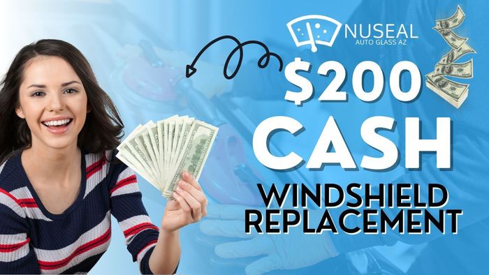 $200 Cash Back Phoenix Windshield Replacement Special Offer