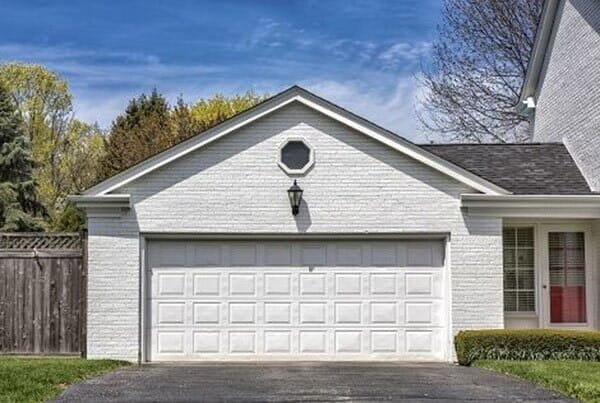 Commercial Garage Door Services — New White Garage Door in Lomita, CA