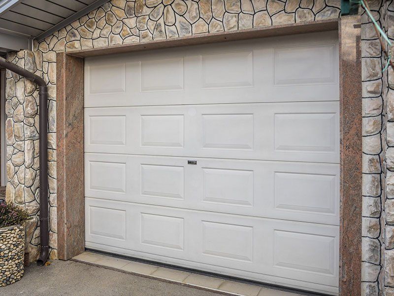 Business Property Door — White Garage Door  in Lomita, CA