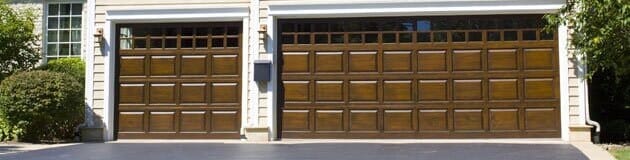 Garage Door Services — Wooden Garage Door in Lomita, CA