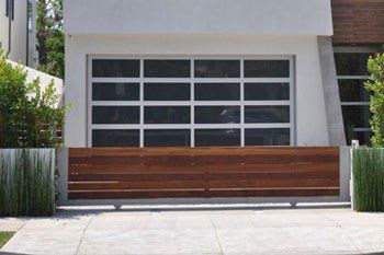 Residential Aluminum Gates Garage Door — Full-View Aluminum Doors & Gates in Lomita, CA