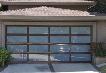 Residential Aluminum Garage Door — Full-View Aluminum Doors in Lomita, CA