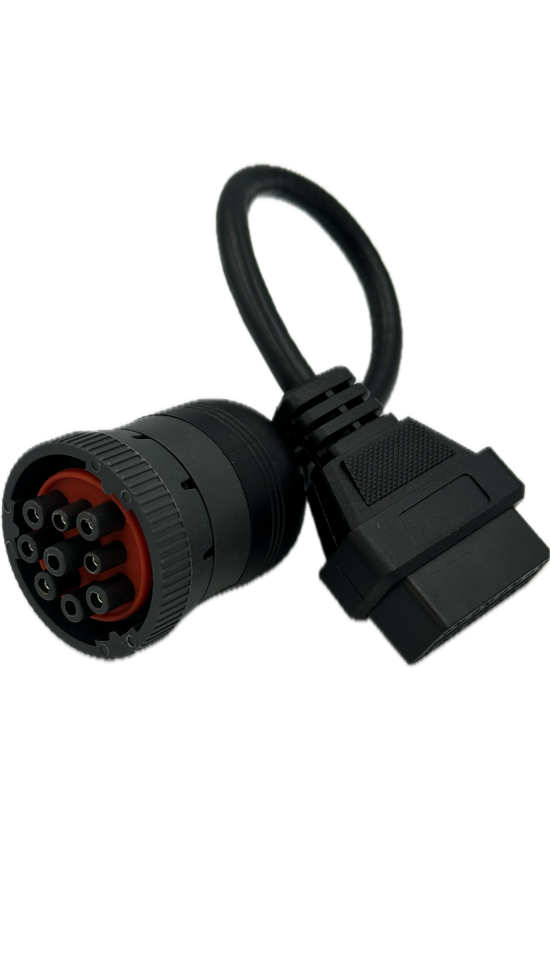 Cabo Adaptador Cummins 9 Pinos (J1939) para OBD2