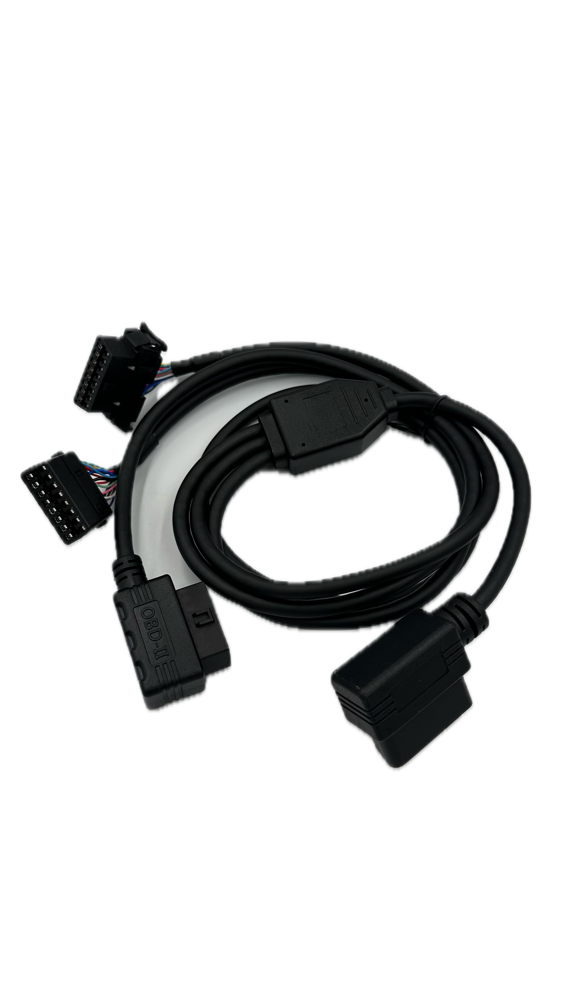 Cabo Divisor OBD2 de 4 Vias (1 Macho/3 Fêmeas)