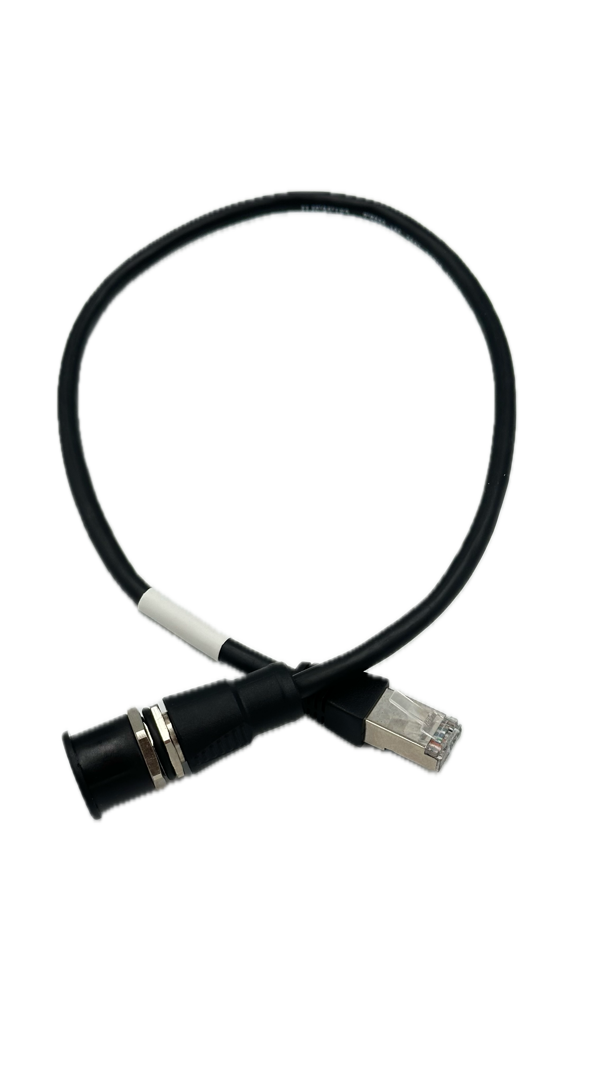 Cabo Ethernet RJ45 Reto para M12 Fêmea (Cod. D)