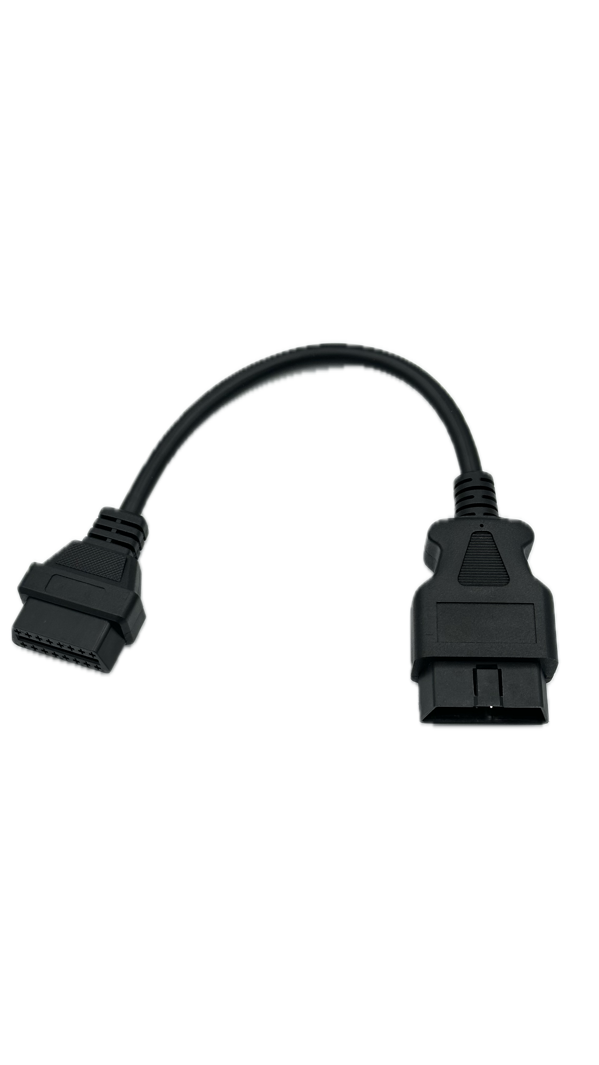 Cabo Extensor OBD2 Macho para Fêmea (33cm)