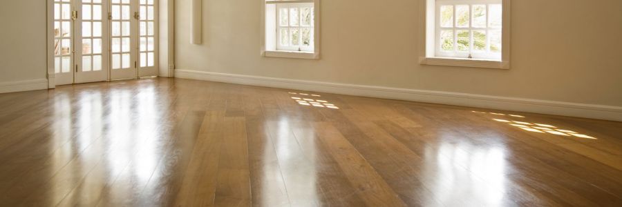 Floor polishing makes floorboards look like new again