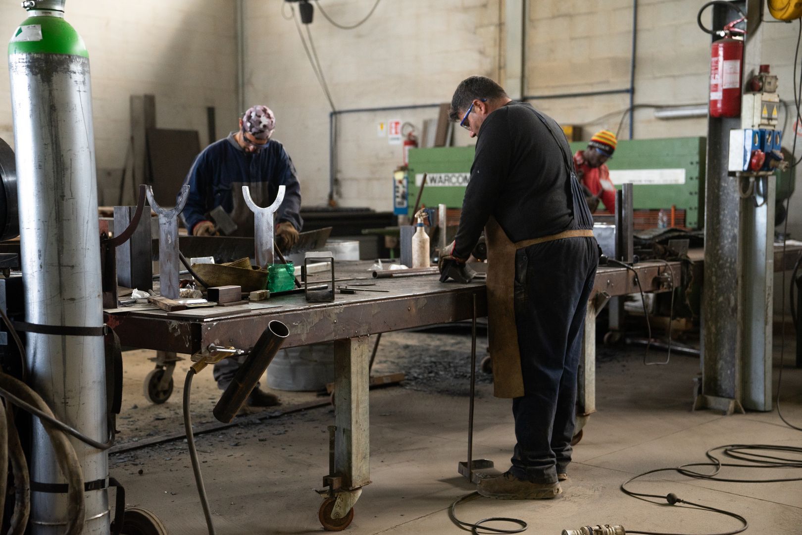 Servizi di realizzazione strutture metalliche.