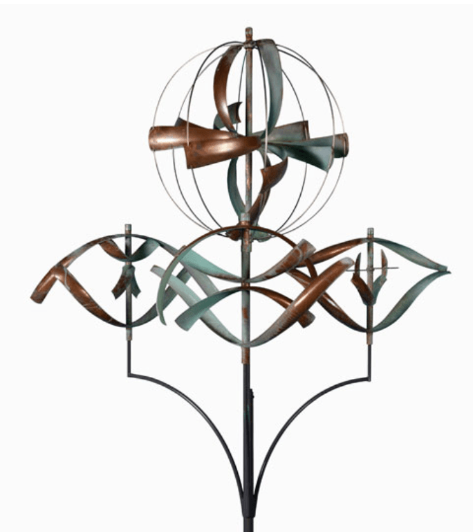 kinetic art- wind sculpture-elements of the universe-lyman whitaker