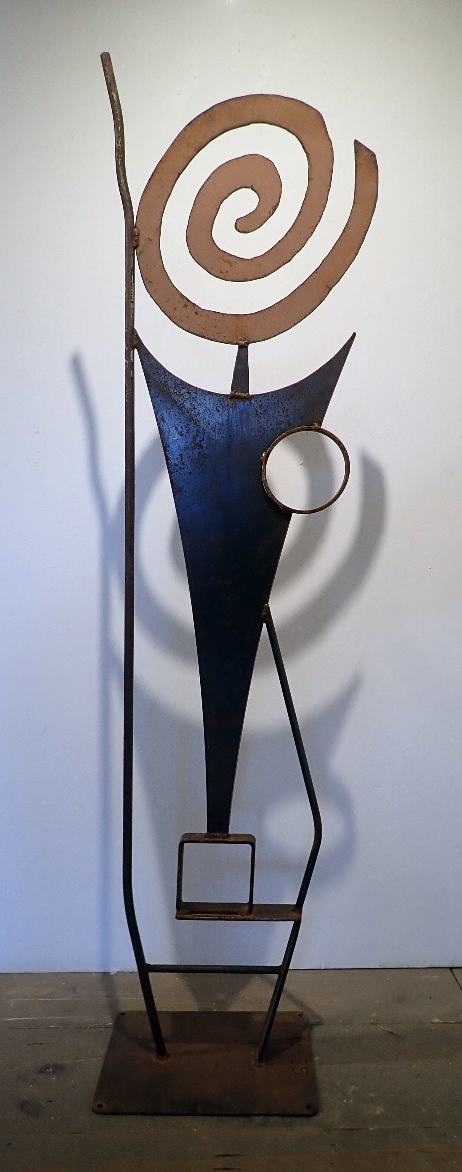 steel sculpture by steve ebben