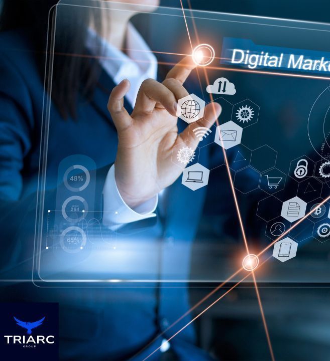 Triarc Group Digital Marketing Services. Web Design, Meta and Google Ads, Digital Platform