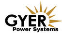 GYER Power Systems logo with sunburst graphic.
