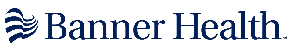 A blue and white logo for prominence health