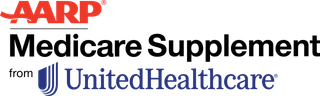 The logo for united healthcare is blue and white