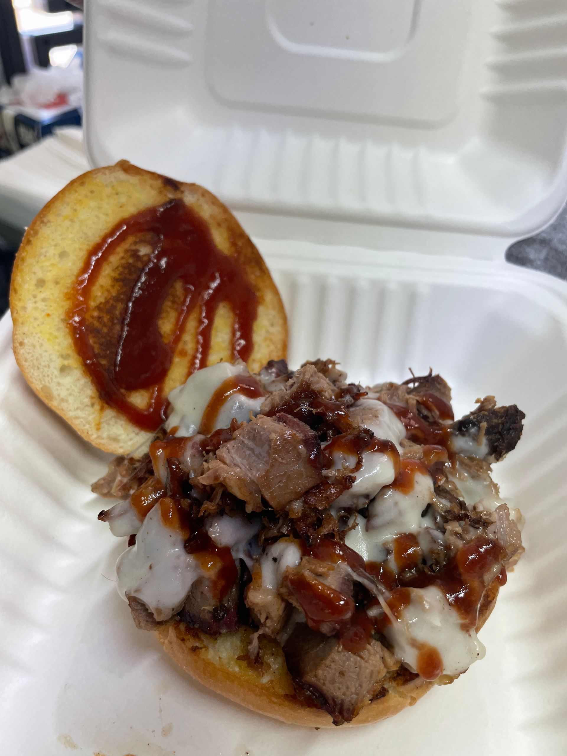Chopped Brisket Sammy
