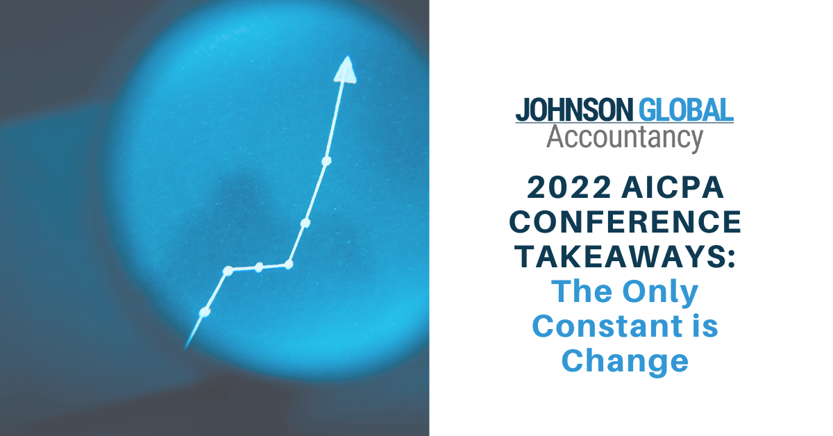 AICPA Conference Takeaways The Only Constant is Change