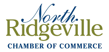 The logo for the north ridgeville chamber of commerce