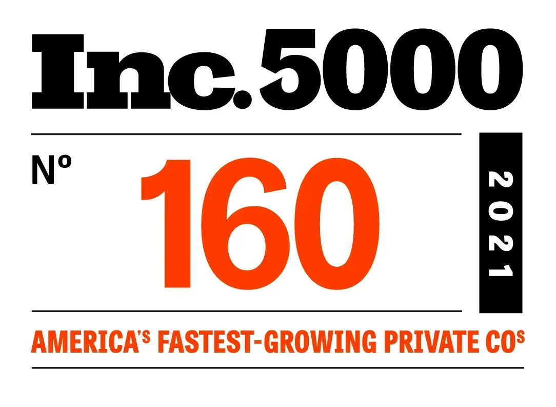 A logo for inc. 5000 america 's fastest growing private company