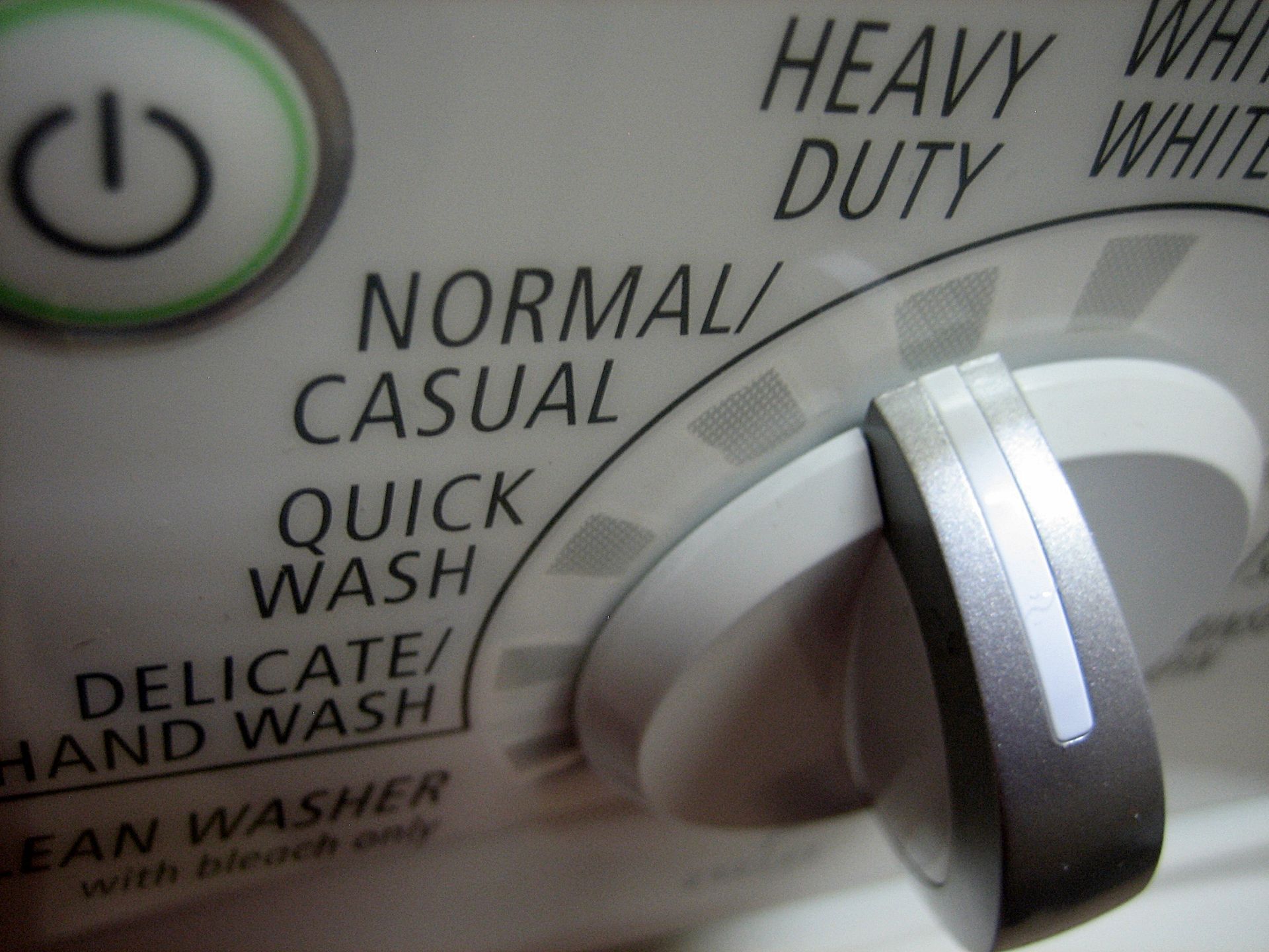 Washing machine controls
