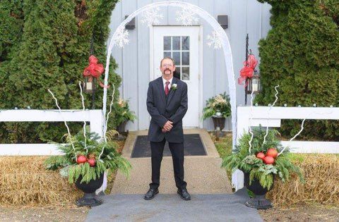 Christmas Wedding Photos