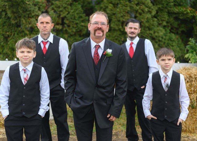 Christmas Wedding Photos