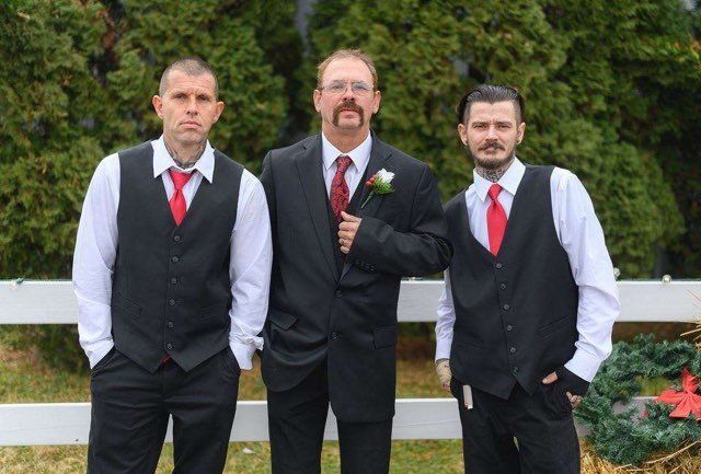 Christmas Wedding Photos