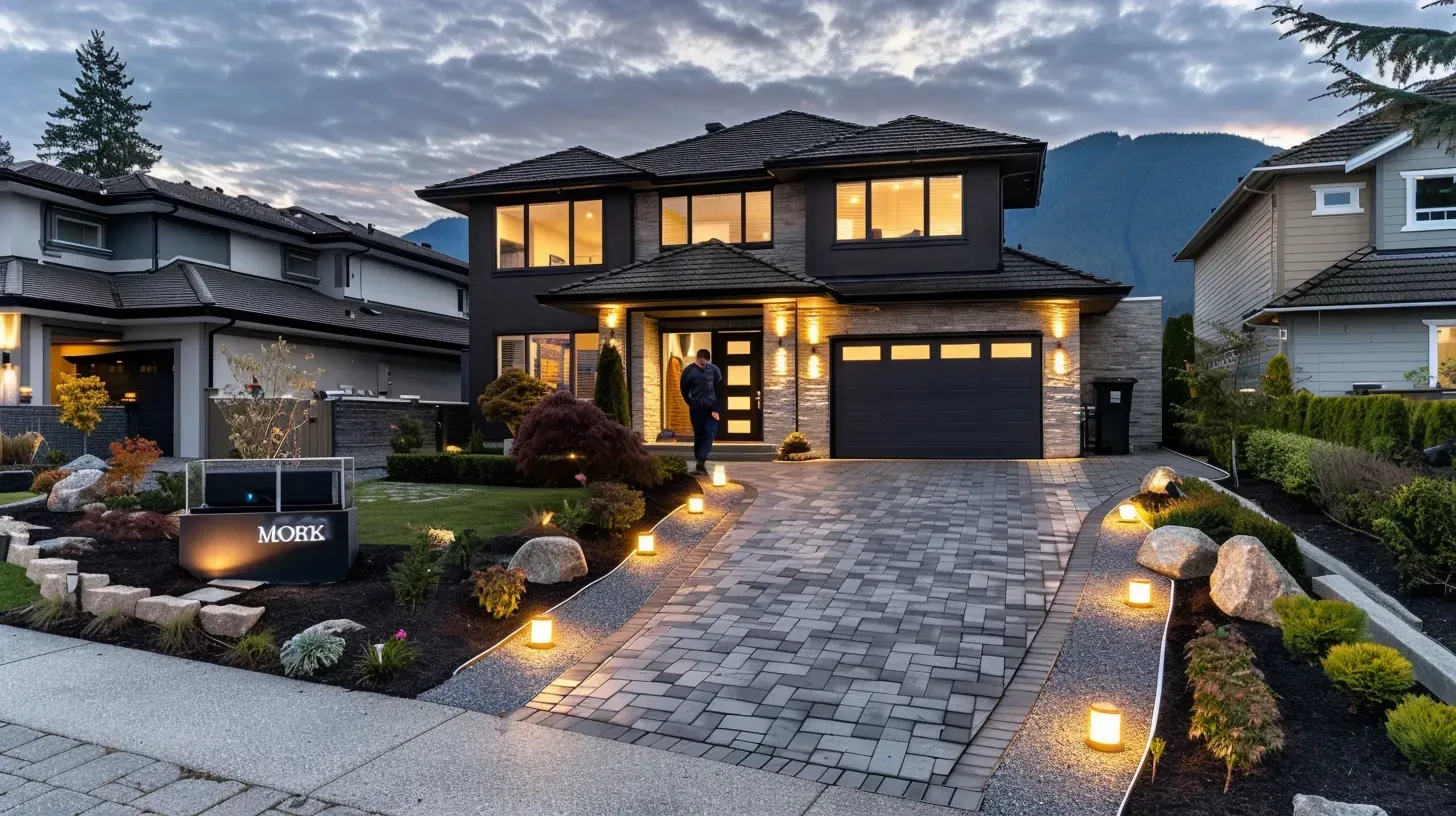A close-up of a solid brass fixture used for pathway lighting in Coquitlam BC. This high-quality path lighting from our Coquitlam service is a great investment for your Westwood Plateau home. Keywords: brass fixtures, quality materials, professional grade.