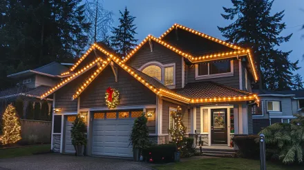 Premium Landscape Lighting Services Vancouver BC company offering backyard patio illumination, residential LED garden lights, driveway accent fixtures, pathway lighting systems, decorative bistro strings, modern architectural uplighting, and professional outdoor exterior lighting solutions.