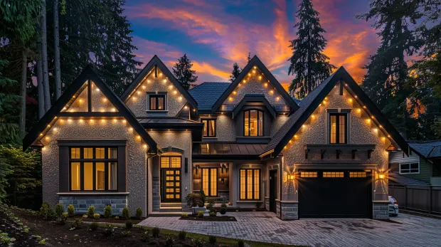 Trusted Landscape Lighting Services Vancouver BC team specializing in backyard LED systems, patio accent fixtures, residential garden illumination, pathway spotlights, driveway security lighting, decorative bistro string installations, and modern architectural facade outdoor lighting upgrades.
