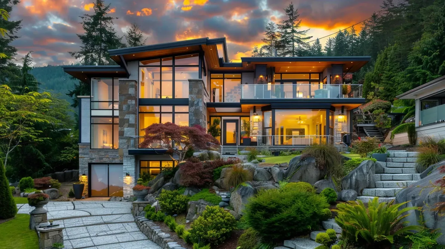 Energy-efficient LED technology is used in all our architectural lighting in Coquitlam BC projects. Our exterior lighting solutions in Coquitlam are sustainable. Keywords: LED lighting, sustainable design, energy savings.