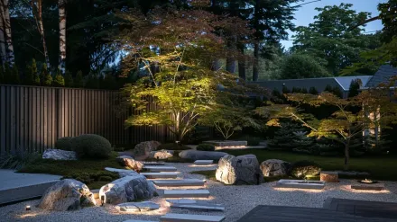 Stunning architectural lighting by our Coquitlam landscape lighting design team. This landscape lighting Coquitlam project in Austin Heights enhances curb appeal. The best outdoor lighting for homes in Burke Mountain. Keywords: architectural lighting, uplighting, curb appeal, Coquitlam landscape lighting.